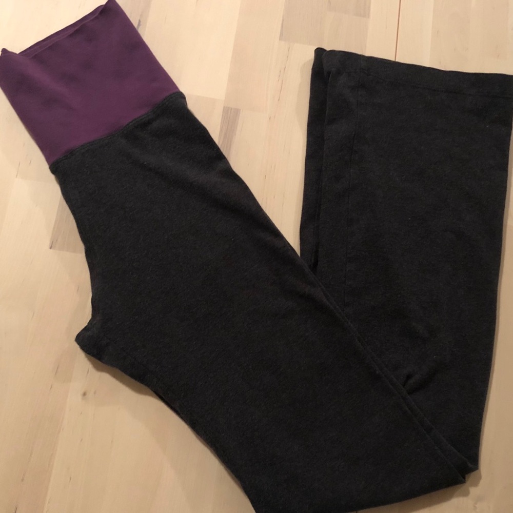 Hard Tail Roll Down Yoga Flare Pant